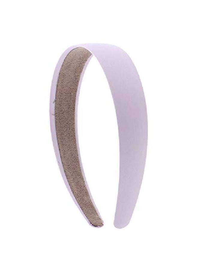 Motique Accessories - 1 Satin Headband Set Of 6  Light Pink - Image 1