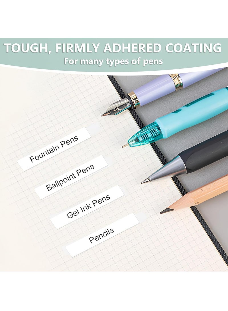 Barakah 4Pcs Whiteout Correction Tape, 2 in1 Double Sided Tape Roller, Cute Quick Dry Japan White Out, with Permanent Double Sided Adhesive Tape Roller Runner, Easy To Use Applicator, School Office Supplies - Image 4