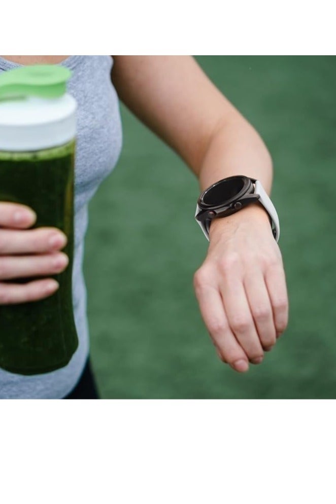 Quick Release Silicone Watch Band 20mm, Soft Breathable Sport Replacement Watch Strap for Samsung Galaxy Watch 40mm 44mm - Image 2