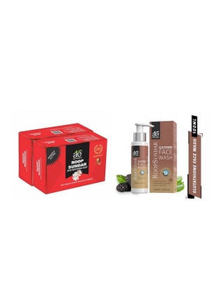 Combo Roop Sundar Soap 100G Pack Of 2 And Roop Sundar Glutta Thione Face Wash 100Ml Improves Your Skin Texture And Gives You New Glow To The Skin - pzsku/Z0D3AF1C9C3773096D817Z/45/_/1690524056/f8ff1969-dbfa-4595-8900-d3e4302f3e1e