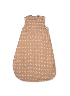 Crane BABY Ezra Wearable Blanket 0 - 9 Months , Muslin Copper Dash  - Image 1
