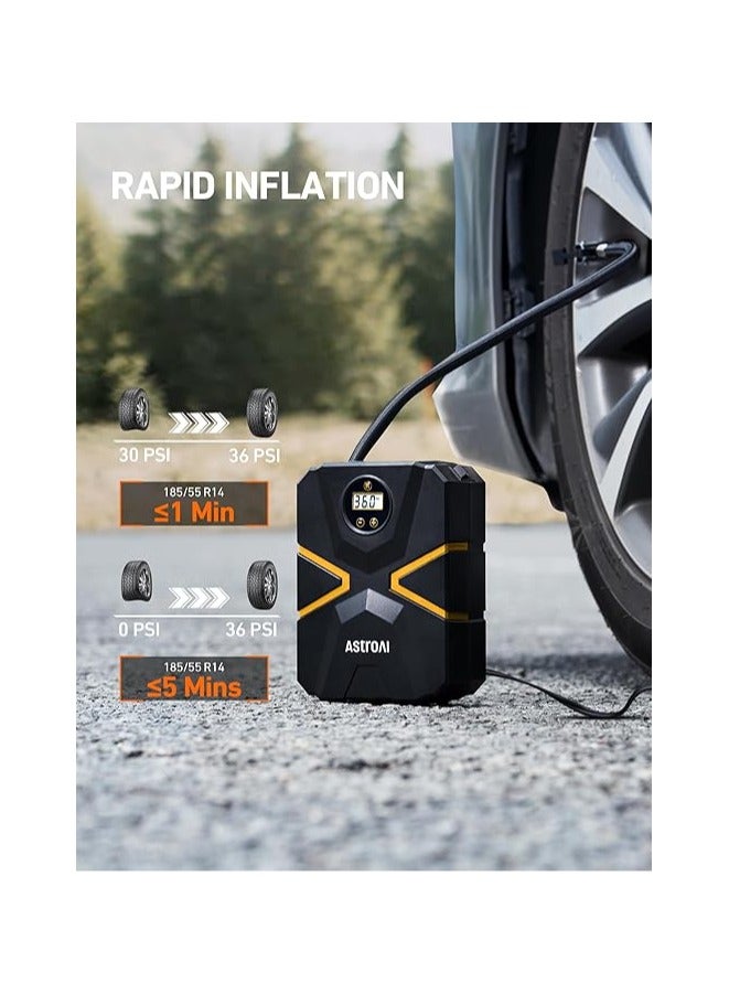 general Tyre Inflator Air Compressor 12V DC, Digital Car Tyre Pump 150 PSI, Preset Tyre Pressure & Auto Shutoff, Electric Air Pump for Car Tyres, Bicycles, Other Inflatables - Image 4