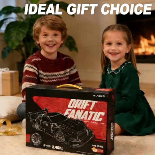 PANKQQ RC Drift Car 116 Scale Drifting RC Cars 24GHz 4WD RC Race Car 40kmh HighSpeed Remote Control Drift Car Vehicle Racing Sport Toy Easter Basket Stuffers Gift for Boys Girls KidsPurple - Image 5