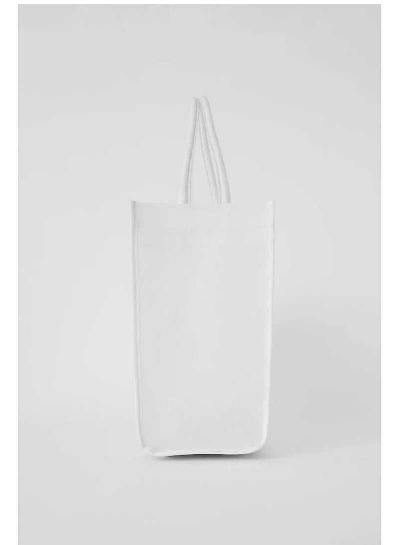 yoga mesh bag Yoga Fitness shoulder bag Beach Tote Clear storage bag - Image 5
