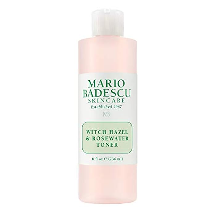 Mario Badescu Alcohol Free Witch Hazel Facial Toner for Aging Skin, Infused with Lavender/Rose Water and Aloe Vera, Face Toner for Combination or Dry Skin, 8 Fl Oz - Image 1