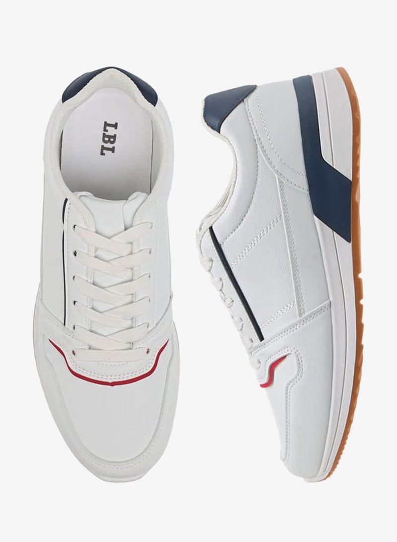 ال بي ال من شو اكسبرس سنيكرز رجالي برباط بتصميم متباين - Image 3