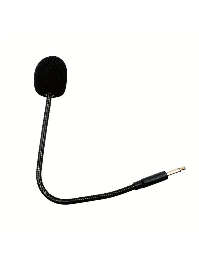 2 Pole 3.5mm Gooseneck Gaming Headset Microphone Aux Replacement Mic Plug and Play - Image 5