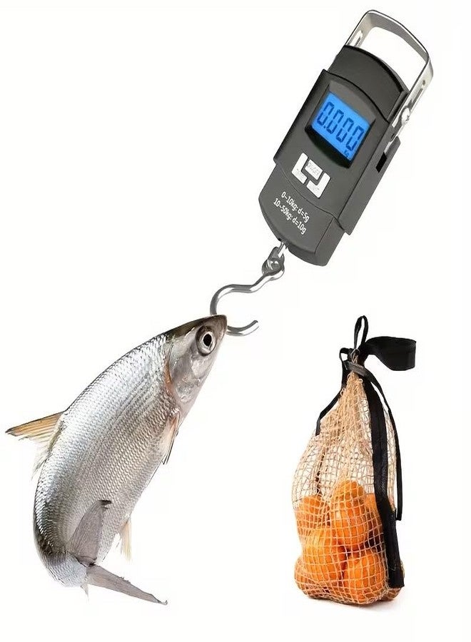 Kymio Luggage Scale Portable Digital Hanging Scale for Travel, Suitcase Weight Scale 50kg Capacity, Hang Scale Hanging Weighting Portable Digital Luggage Travel Scale, Portable Luggage Scale - Image 3