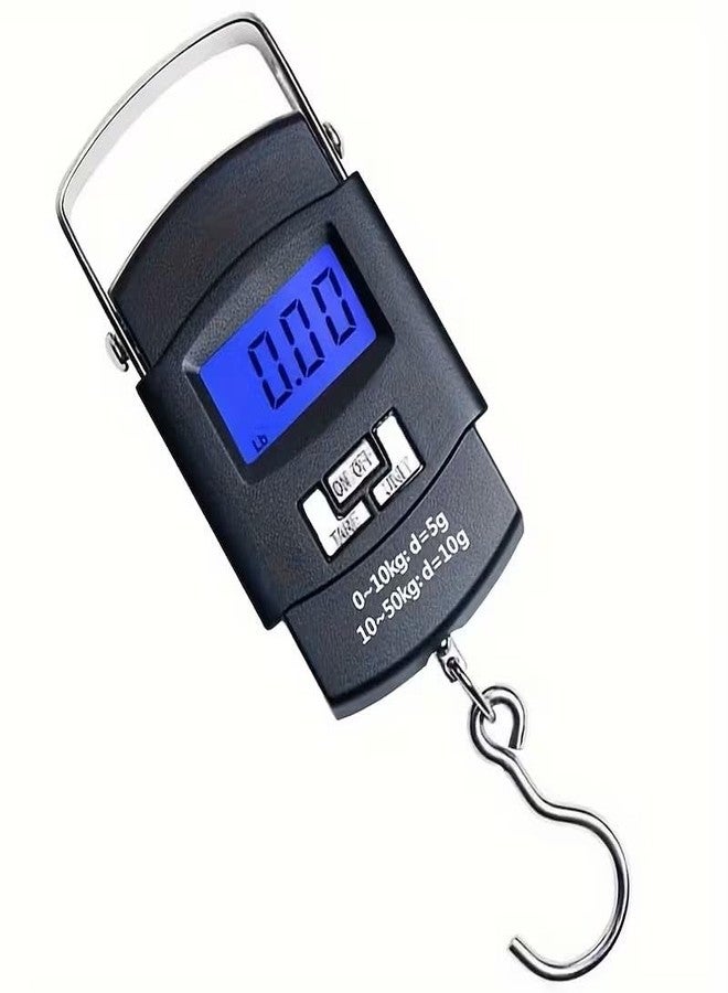 Kymio Luggage Scale Portable Digital Hanging Scale for Travel, Suitcase Weight Scale 50kg Capacity, Hang Scale Hanging Weighting Portable Digital Luggage Travel Scale, Portable Luggage Scale - Image 1