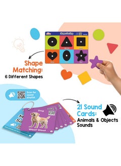 Smartivity Smartivity Montessori Based Play Set for Toddlers - 1 Year Olds | 5 Preschool Learning Activity Kit | 1st First Birthday Gift for 1 Year Old Girl & Boy I Fine Motor Skills, Colors  - Image 2