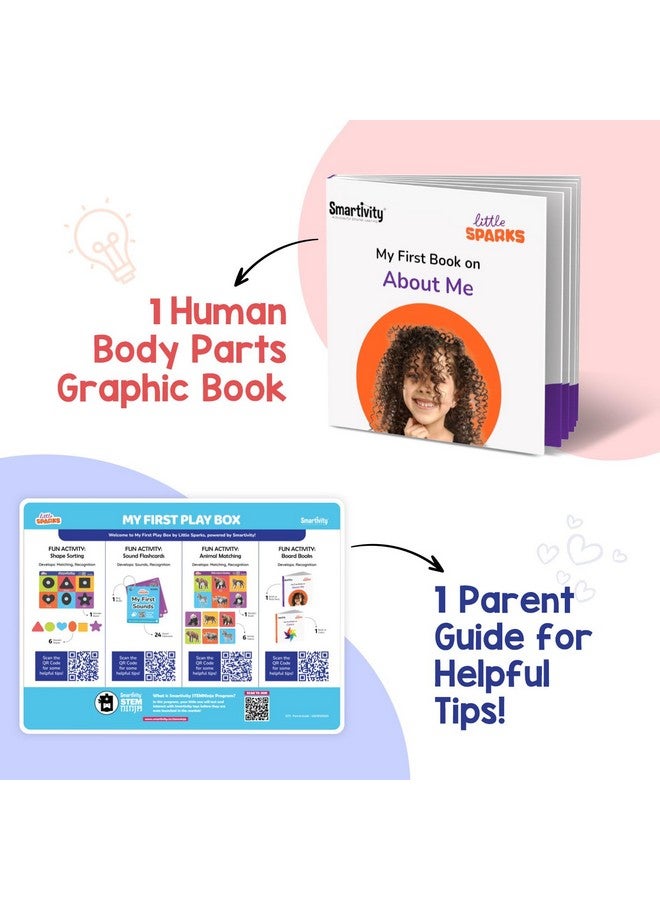 Smartivity Montessori Based Play Set for Toddlers - 1 Year Olds | 5 Preschool Learning Activity Kit | 1st First Birthday Gift for 1 Year Old Girl & Boy I Fine Motor Skills, Colors - Image 5