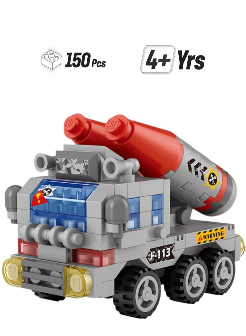 Mini Car 150 Pieces Motorcycle Building Blocks Toys Children'S Educational Building Model Gift - Image 1