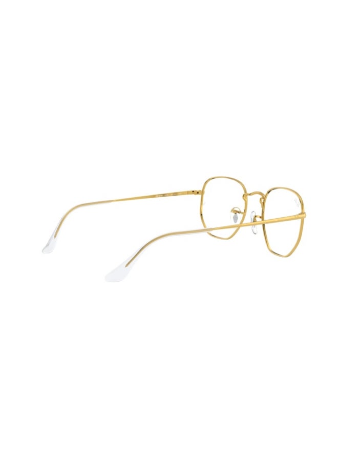 Ray-Ban Men Oval Shape Plastic Eyeglass Frames 3086 - Lens Size: 51 Mm - Legend Gold - Image 4
