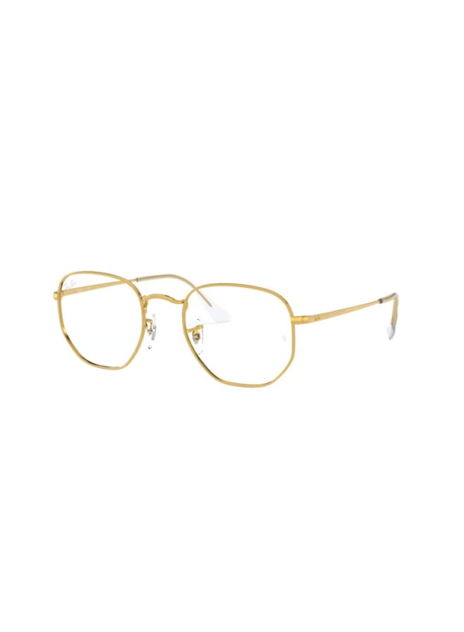 Ray-Ban Men Oval Shape Plastic Eyeglass Frames 3086 - Lens Size: 51 Mm - Legend Gold - Image 1