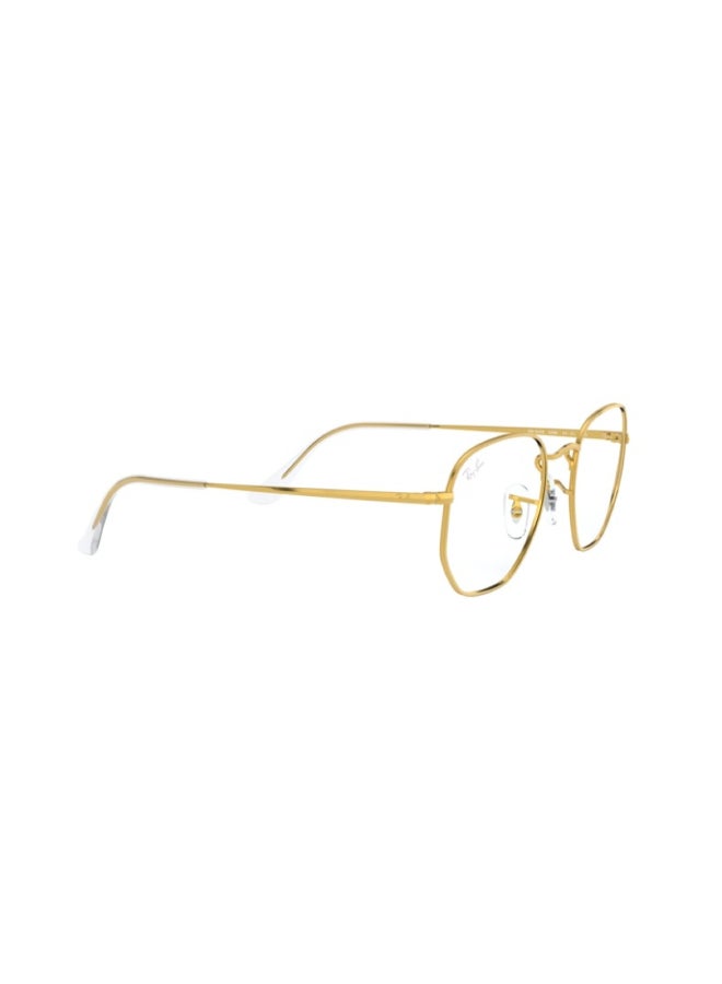 Ray-Ban Men Oval Shape Plastic Eyeglass Frames 3086 - Lens Size: 51 Mm - Legend Gold - Image 5