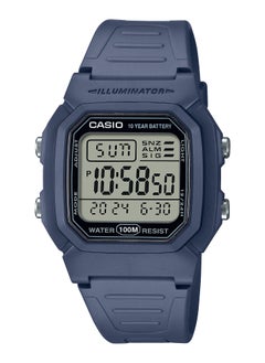 CASIO Digital Resin Band Unisex Watch W-800H-2AVDF  - Image 1