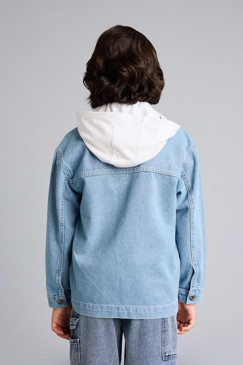 ديفاكتو جاكيت اولادي بكابيشون قابلة للإزالة - Image 5