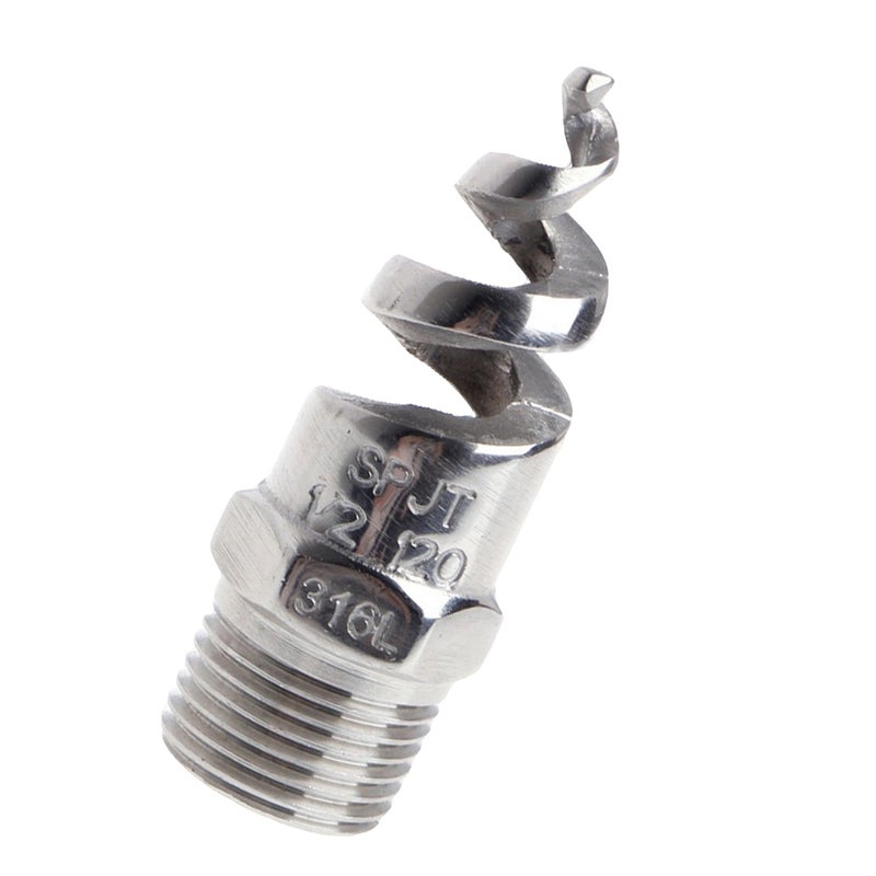 1Pc Stainless Steel 316L Nozzle Spiral Nozzle Rotating Nozzle Smoke Spray Nozzle Exhaust Gas Tower With Spiral Nozzle( ) - Image 5