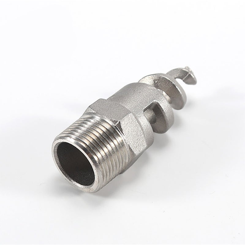1Pc Stainless Steel 316L Nozzle Spiral Nozzle Rotating Nozzle Smoke Spray Nozzle Exhaust Gas Tower With Spiral Nozzle( ) - Image 4