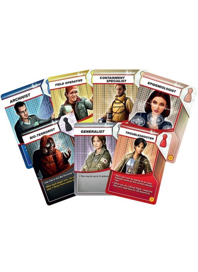 Z-Man Games - Pandemic On The Brink Board Game Expansion ; Family /Strategy /Cooperative Board Game ; Ages 8+ ;2 To 5 Players ; Average Playtime 45 Minutes ; Made By Zman Games , Red - Image 1