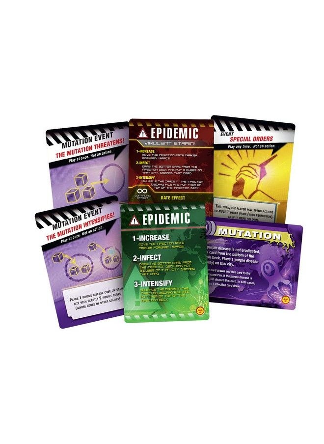 Z-Man Games - Pandemic On The Brink Board Game Expansion ; Family /Strategy /Cooperative Board Game ; Ages 8+ ;2 To 5 Players ; Average Playtime 45 Minutes ; Made By Zman Games , Red - Image 1