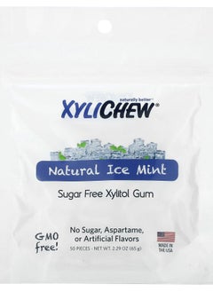 Xylichew Natural ice Mint 50 Pieces 2.29 oz (65 g)