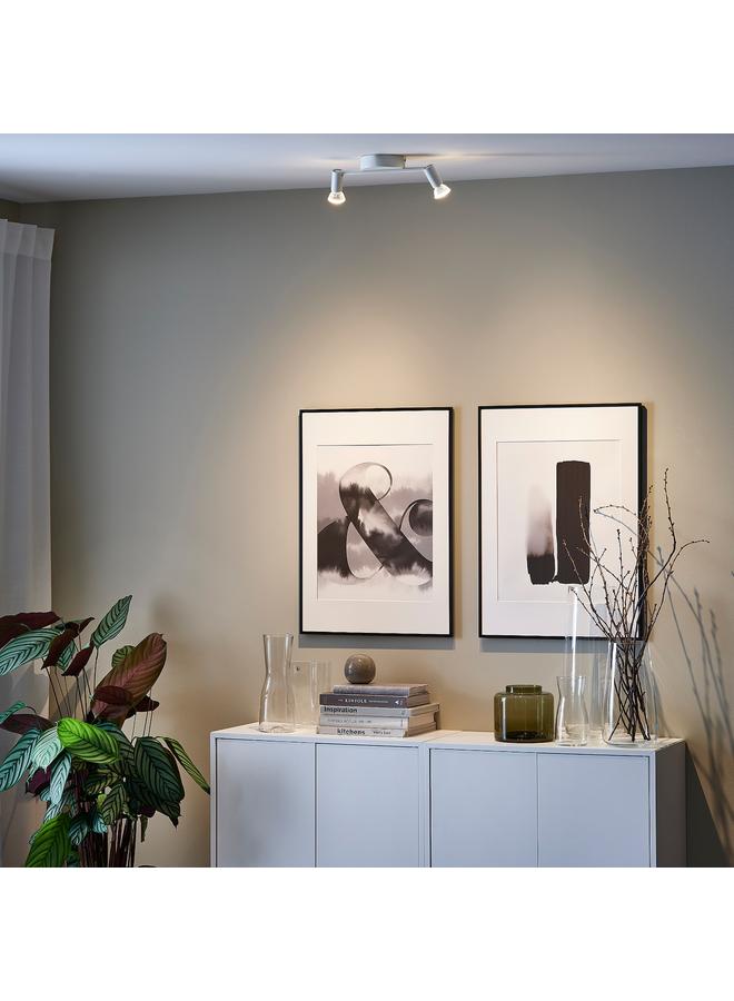 زبون كشاف سقف مع 2 بقعة، أبيض - Image 3