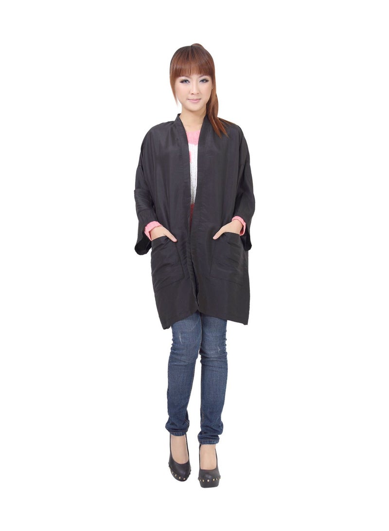 globalstar Globalstar Salon Kimono Black BD-20539