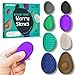 HEOMOONE Fidget Toys Adults Sensory Stone8 Pack Textured Worry Stones for Kids Calming Soothing Sensory Toys for Anxiety Relief Quiet Fidgets for Student Classroom Prizes - Image 2