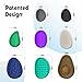HEOMOONE Fidget Toys Adults Sensory Stone8 Pack Textured Worry Stones for Kids Calming Soothing Sensory Toys for Anxiety Relief Quiet Fidgets for Student Classroom Prizes - Image 4