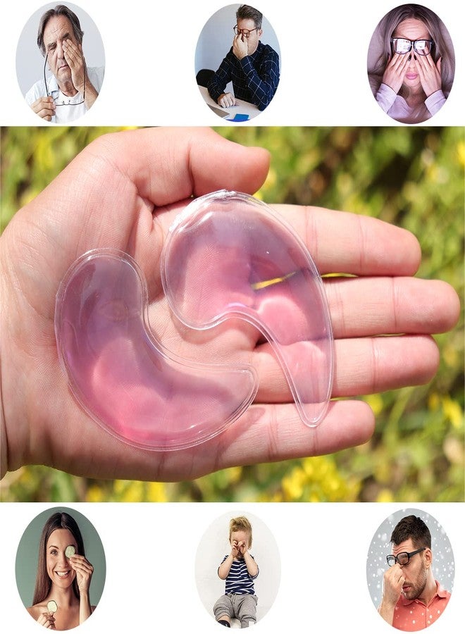 Soulagers Eye Pad, Gel Eye Pad, Cooling Eye Pads, Gel Eye Mask,Gel Ice Pack, Cooling Ice Eye Masks, Hot Cold Eye Mask, Eye Ice Pack, Gel Eye Mask for Puffy Eyes, Migraine, Puffiness(6 pcs) - Image 4