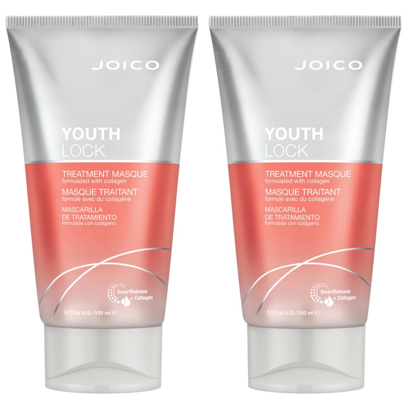 Joico YouthLock Treatment Masque Formulated with Collagen | Nourish and Soften Hair | Reduce Frizz and Fall | Boost Shine - Image 1