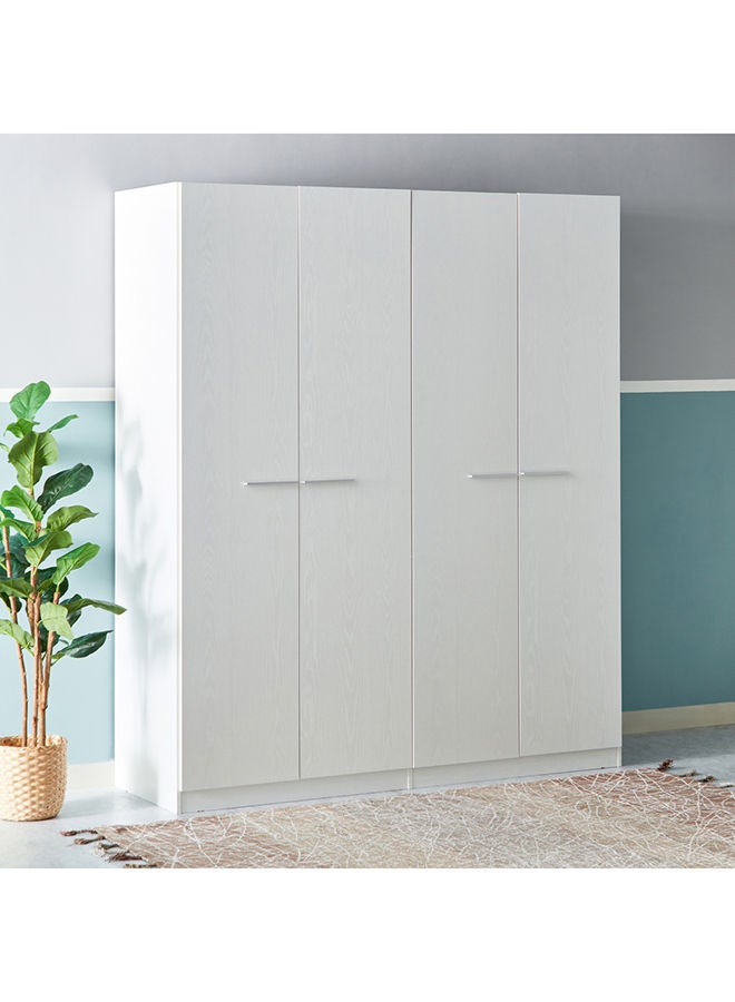 Home Box Frankfurt 4-Door Wardrobe 59.6x216x181.6 cm - Image 1