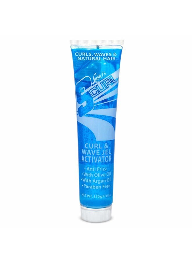 Lusters S-Curl Wave Jel & Activator 6 Ounce (177ml) (2 Pack)