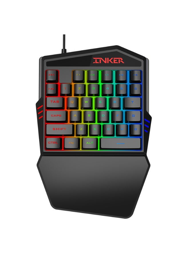 Nariele New One Handed Keyboard For Esports Games
