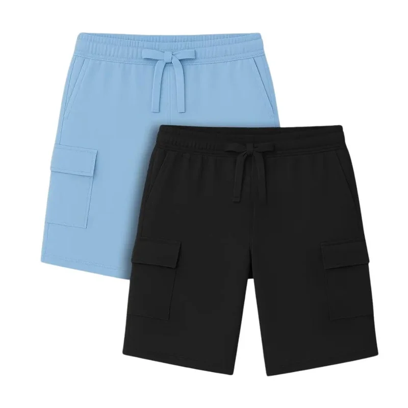 NOBERO Men's Bermuda Shorts - 2 Pack