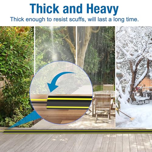 Eapele 10 ft Floor Cable Cover Protector, Heavy Duty PVC Duct Easy to Unroll, Prevent Trip Hazard for Home Office or Outdoor Settings - Image 5