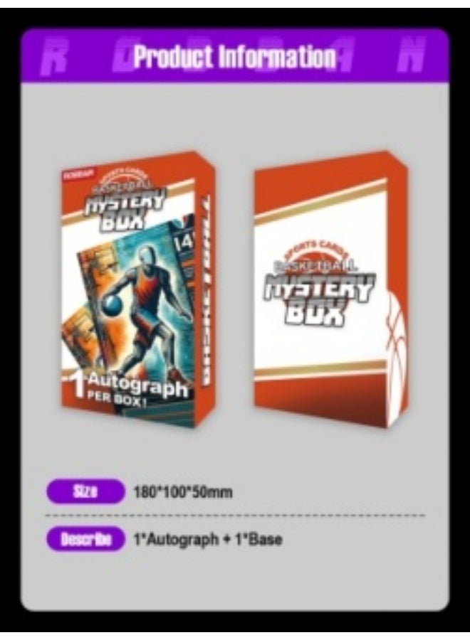 Logoman 1/1 Includes Signed Finds LeBron James Stephen Curry Kevin Durant James Harden 1Variation & 1 Autographed Per Mystery Box Basketball Sports Trading Cards - Image 2