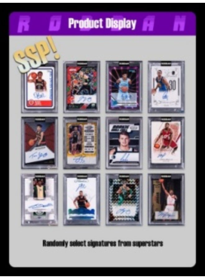 Logoman 1/1 Includes Signed Finds LeBron James Stephen Curry Kevin Durant James Harden 1Variation & 1 Autographed Per Mystery Box Basketball Sports Trading Cards - Image 3
