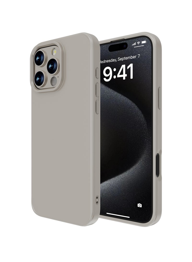 كيودوس غطاء Touch Pure Snap لهاتف iPhone 16 Pro – التيتانيوم الطبيعي، متوافق مع MagSafe، تصميم نحيف جدًا بمواد مزدوجة، حماية ضد الصدمات بدرجة عسكرية حتى 3 أمتار، تصميم أنيق - Image 3