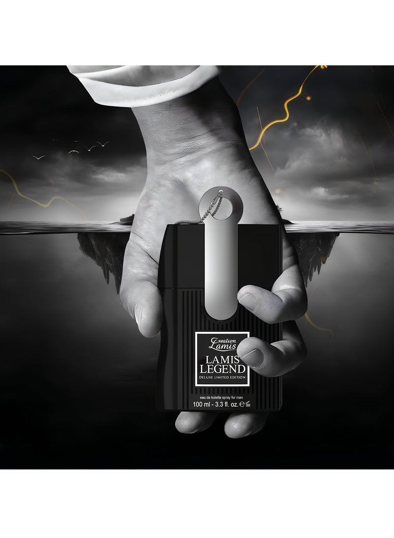 Creation Lamis Lamis Legend Eau de Toilette For Men 100ml - Image 4