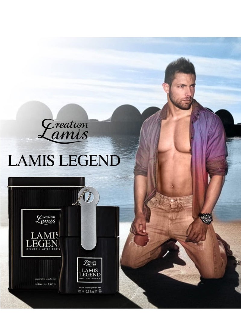 كرياشن لاميس - عطر او دي تواليت لميس ليجند للرجال 100 مل - Image 1