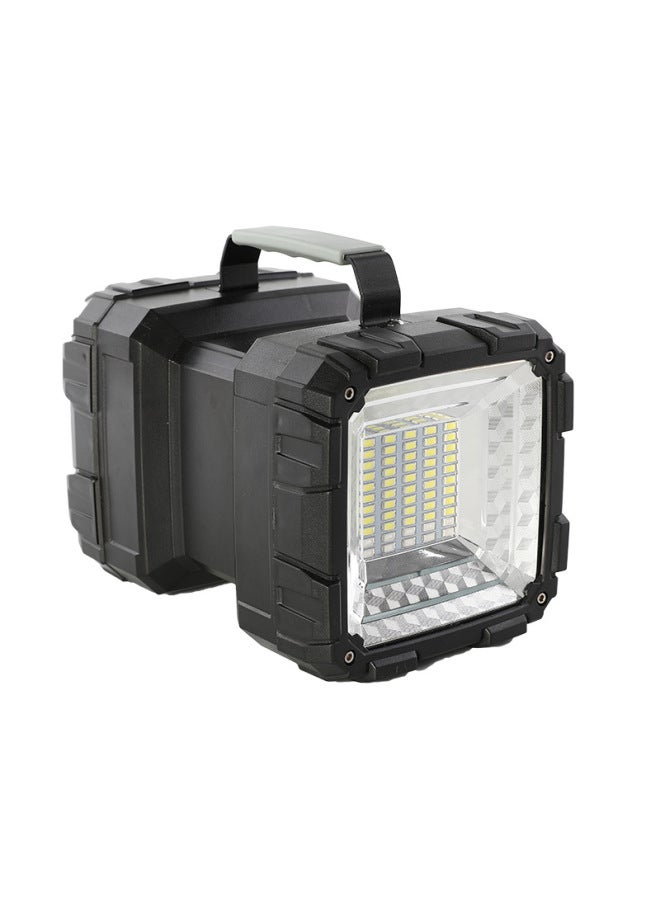 P70 Strong Light Portable Lamp LED Charging Long-range Double Head Floodlight Searchlight Outdoor Camping Work Warning Light-Color:W846 +(P70 +45 Patch)  - Image 5