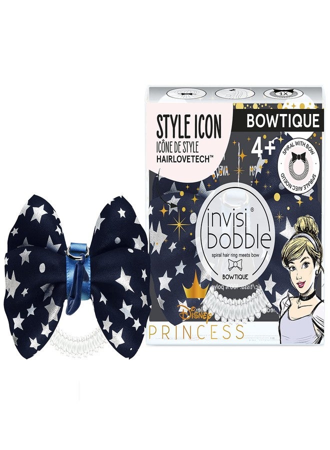 invisibobble إنفزيبوبل بواتيك - حلقة شعر لولبية مع رباط - أميرة ديزني سندريلا - ملحقات بزاوية مرنة قوية للنساء - لطيفة للفتيات والمراهقات والشعر الكثيف - Image 1