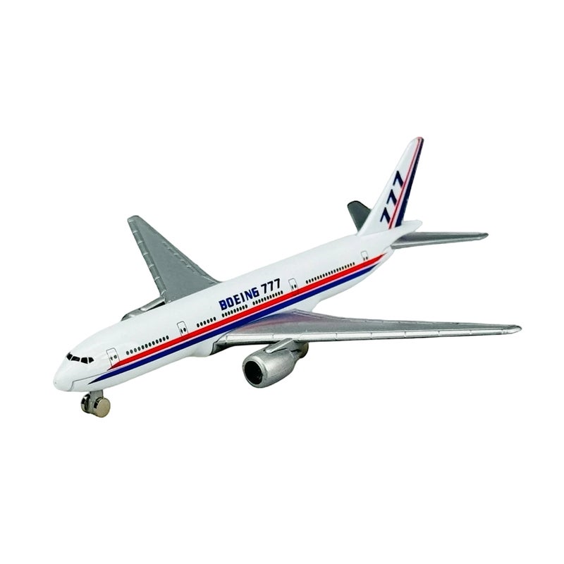 Welly - Samolot Boeing 777 1/200 Diecast Model - White - 98836 - Image 1