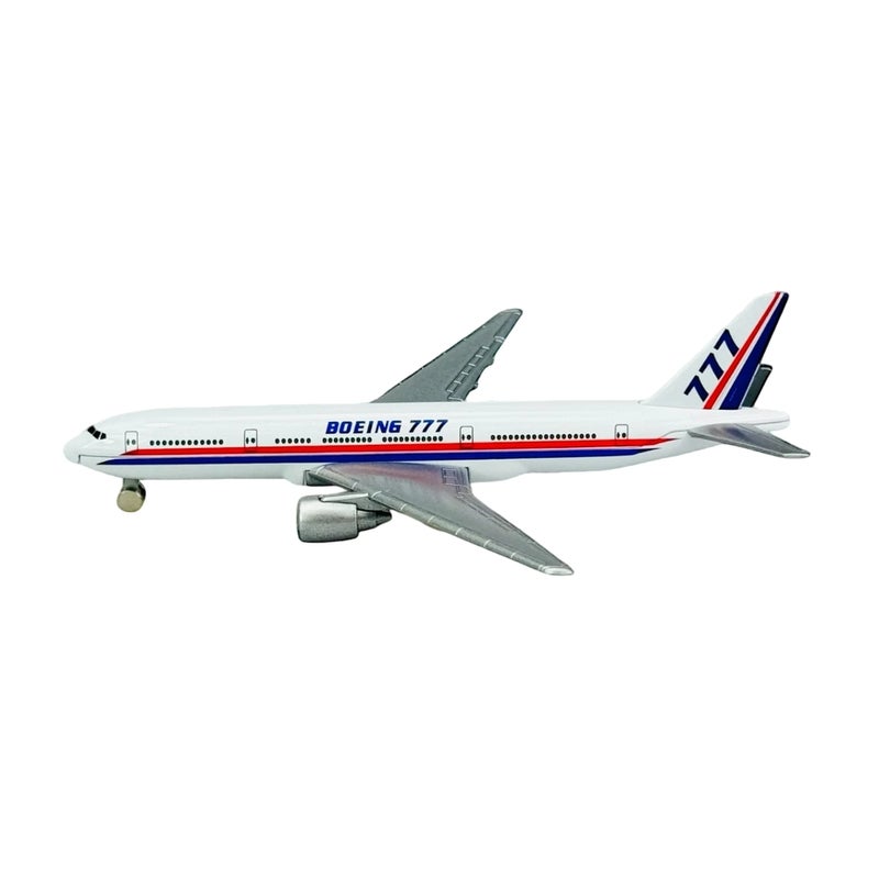 Welly - Samolot Boeing 777 1/200 Diecast Model - White - 98836 - Image 3