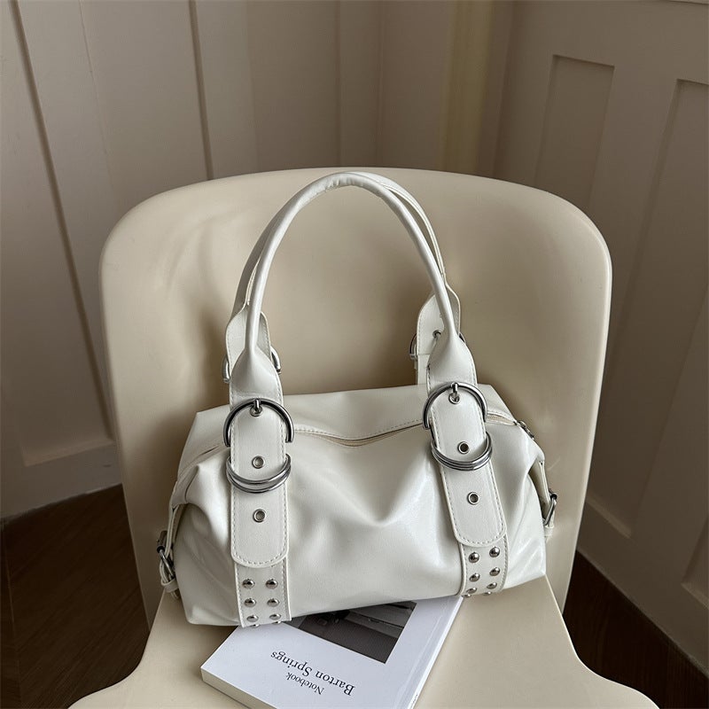 Eighth Element Women's PU Shoulder Bag 2026 New Style with Rhinestones - Image 4