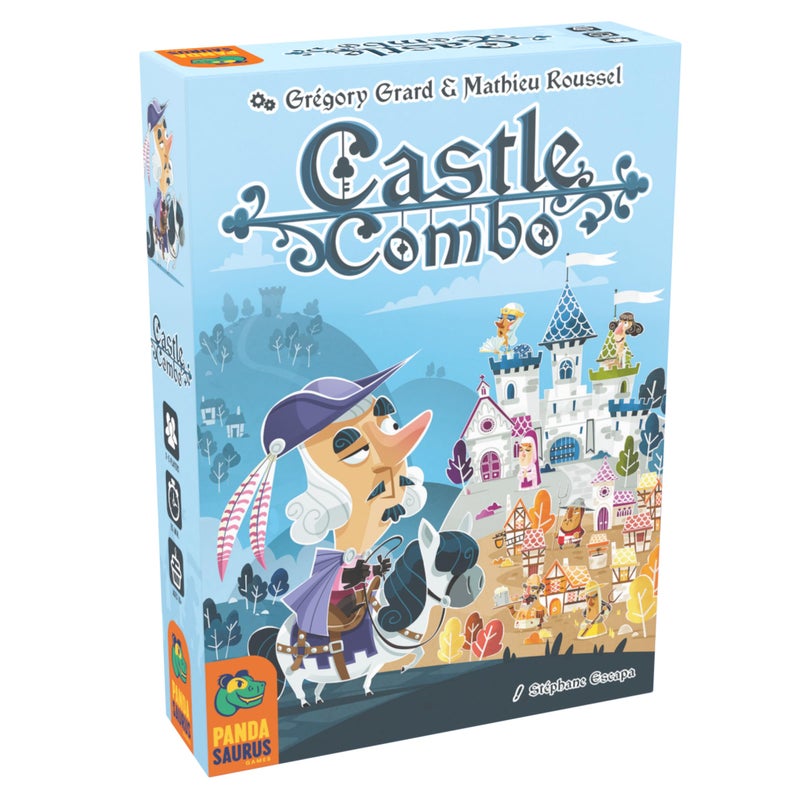 Pandasaurus Games Castle Combo Card Game Maximize Combos in This Card Placement Strategy Game Quick Competitive Family Fun for Kids Adults Ages 10 25 Players 1530 Minute Playtime - Image 2