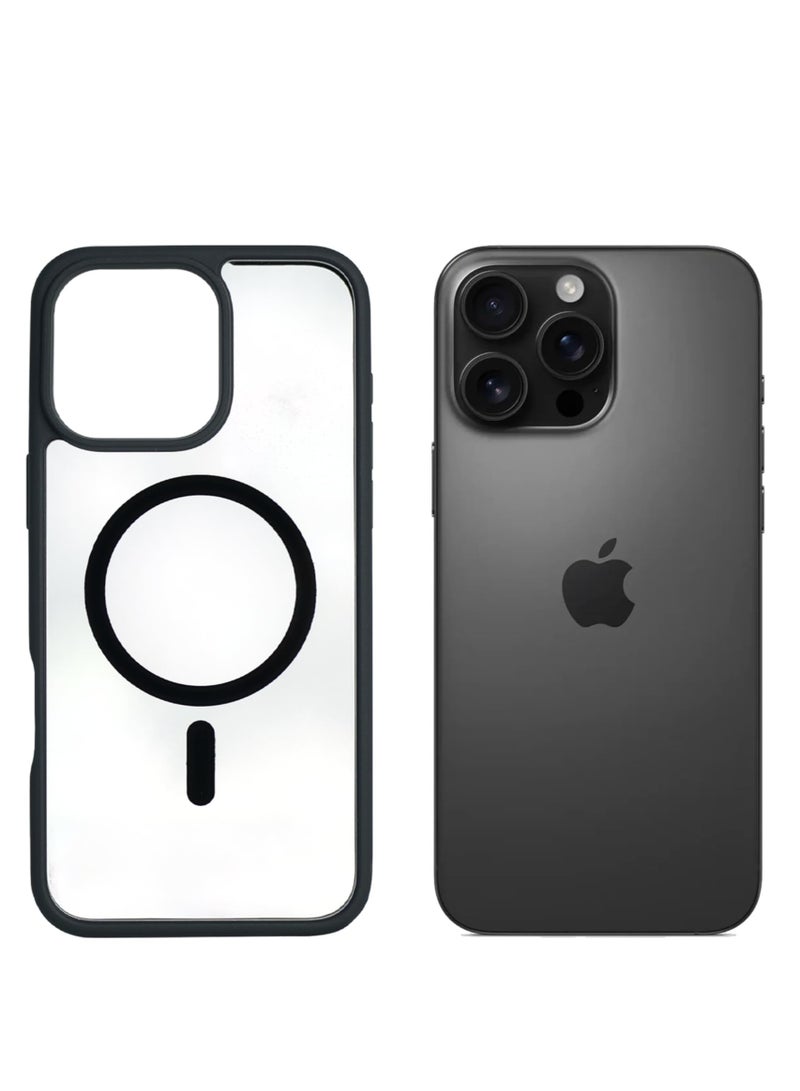 Aztech Magnetic Case for iPhone 16 Plus Compatible with MagSafe, Translucent Matte Back Camera Lens Full Protection Slim Shockproof Phone Cover Anti-Scratch Bumper, Scratch-Resistant Back For Apple  - Image 1