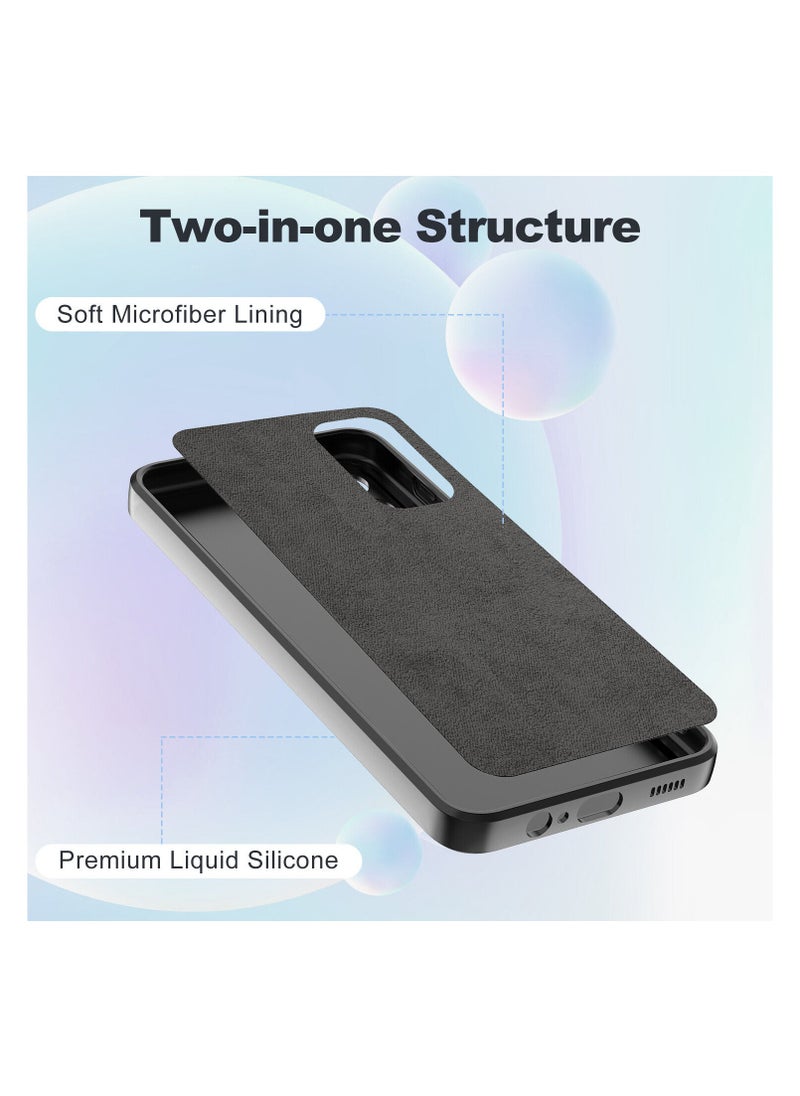 Generic - Samsung Galaxy A15 Case Cover Soft Silicone Slim fit Case Light weight Back Cover Matte Finish Shockproof Cover Anti fingerprint Case Designed For Samsung Galaxy A15 5G - Image 1